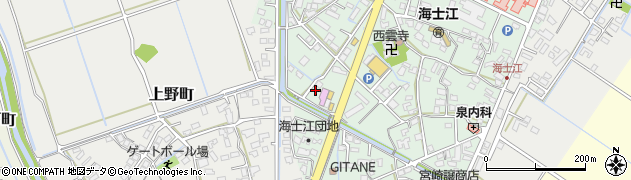 熊本県八代市海士江町3188周辺の地図