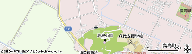 熊本県八代市高島町4412周辺の地図