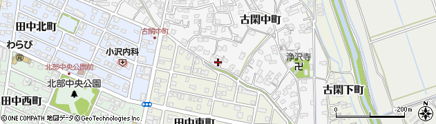 熊本県八代市古閑中町569周辺の地図