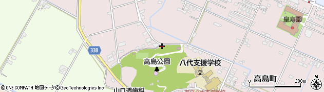 熊本県八代市高島町4497周辺の地図