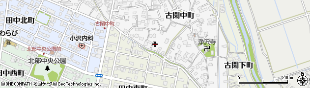 熊本県八代市古閑中町577周辺の地図