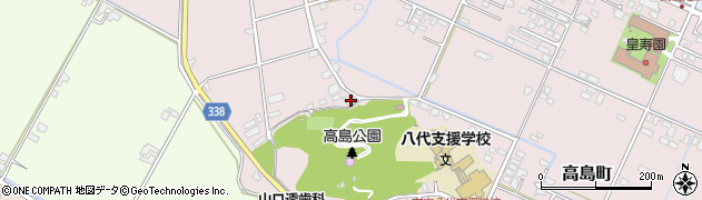 熊本県八代市高島町4495周辺の地図