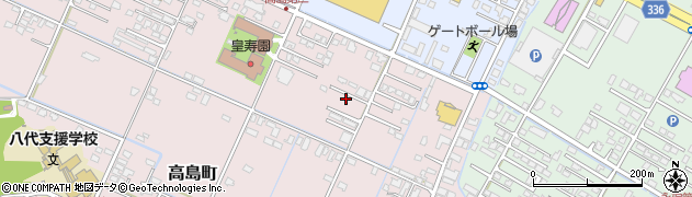 熊本県八代市高島町4169周辺の地図