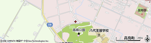 熊本県八代市高島町4494周辺の地図