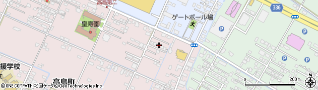 熊本県八代市高島町4136周辺の地図