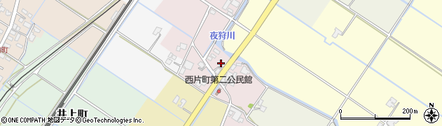 熊本県八代市西片町1134周辺の地図