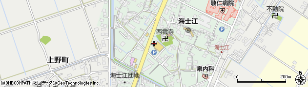 熊本県八代市海士江町3355周辺の地図