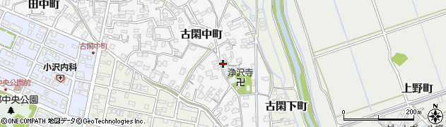 熊本県八代市古閑中町491周辺の地図