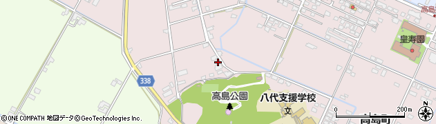 熊本県八代市高島町4491周辺の地図