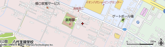 熊本県八代市高島町4179周辺の地図