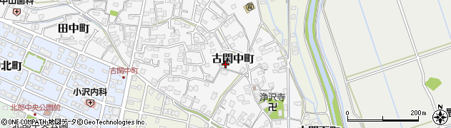 熊本県八代市古閑中町596周辺の地図