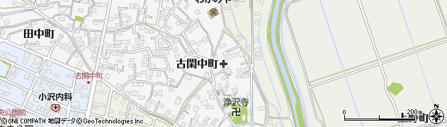 熊本県八代市古閑中町478周辺の地図