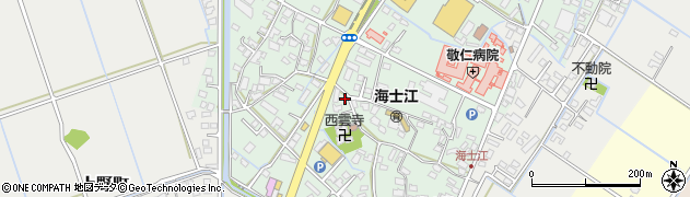 熊本県八代市海士江町3364周辺の地図