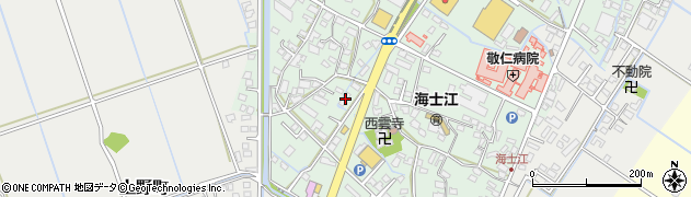 熊本県八代市海士江町3346周辺の地図