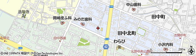 熊本県八代市田中北町71周辺の地図