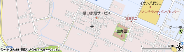 熊本県八代市高島町4278周辺の地図