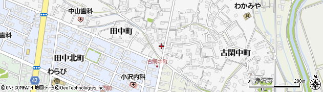 熊本県八代市古閑中町760周辺の地図