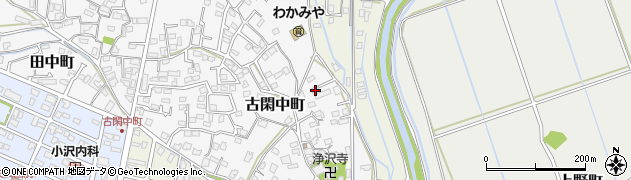 熊本県八代市古閑中町465周辺の地図