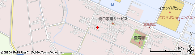 熊本県八代市高島町4296周辺の地図