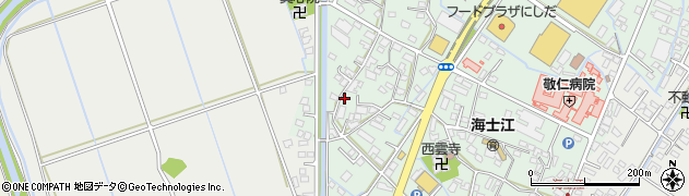 熊本県八代市海士江町3081周辺の地図