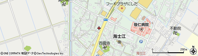熊本県八代市海士江町2865周辺の地図