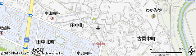 熊本県八代市古閑中町759周辺の地図