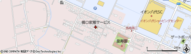 熊本県八代市高島町4282周辺の地図