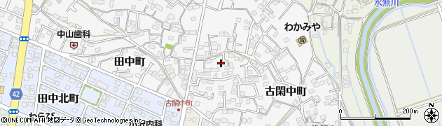 熊本県八代市古閑中町703周辺の地図