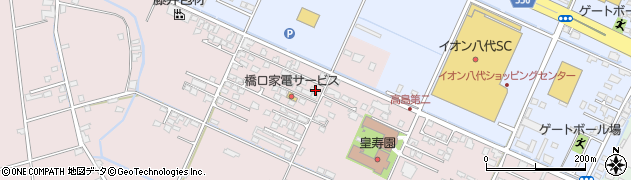 熊本県八代市高島町4285周辺の地図