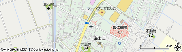 熊本県八代市海士江町2871周辺の地図
