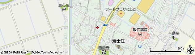熊本県八代市海士江町3036周辺の地図
