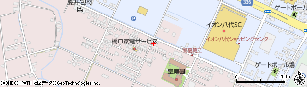 熊本県八代市高島町4228周辺の地図