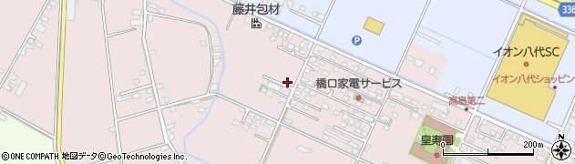 熊本県八代市高島町4330周辺の地図