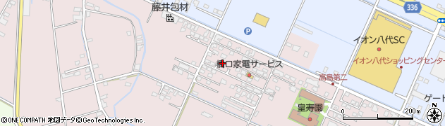 熊本県八代市高島町4293周辺の地図