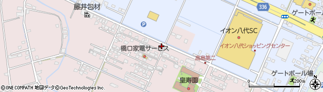 熊本県八代市高島町4287周辺の地図