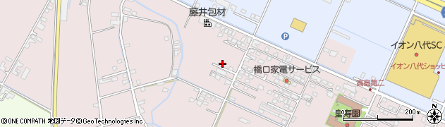 熊本県八代市高島町4329周辺の地図