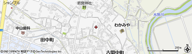 熊本県八代市古閑中町733周辺の地図
