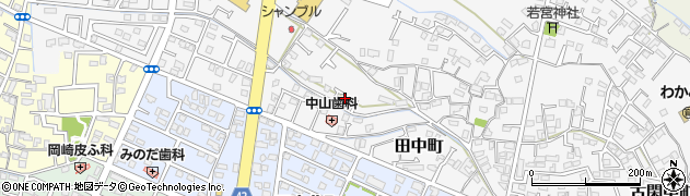 熊本県八代市古閑中町909周辺の地図