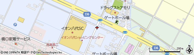 熊本県八代市沖町周辺の地図