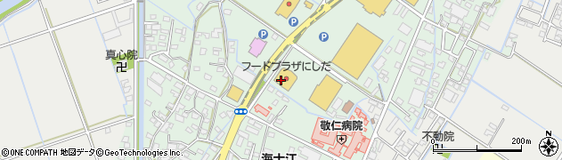 クリーニングショップ洗濯屋本舗フードプラザ　海士江店周辺の地図