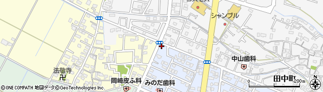 熊本県八代市田中北町51周辺の地図