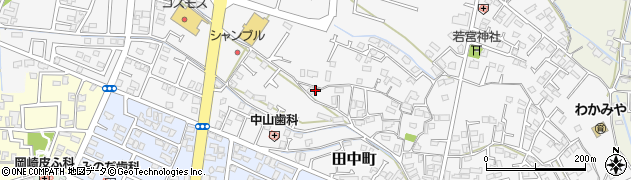 熊本県八代市古閑中町周辺の地図