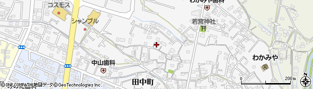 熊本県八代市古閑中町834周辺の地図