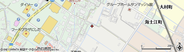 熊本県八代市海士江町2633周辺の地図
