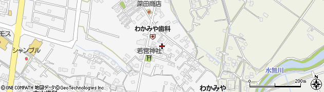 熊本県八代市古閑中町1371周辺の地図
