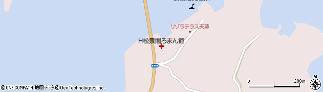ホテル松泉閣ろまん館周辺の地図