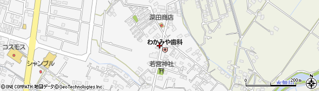 熊本県八代市古閑中町1386周辺の地図