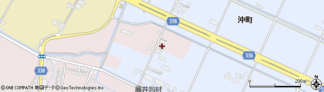熊本県八代市高島町3867周辺の地図