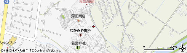 熊本県八代市古閑中町1592周辺の地図