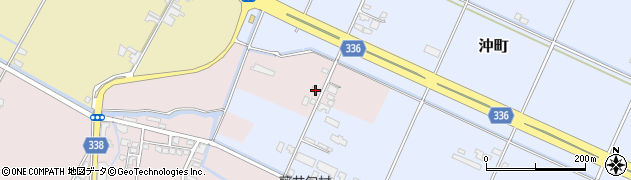 熊本県八代市高島町3860周辺の地図